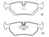 Bremsbelagsatz, Scheibenbremse Brake Pad Set:JLM 1833