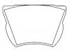刹车片 Brake Pad Set:D67-710