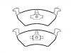 Bremsbelagsatz, Scheibenbremse Brake Pad Set:5U0 698 151 B